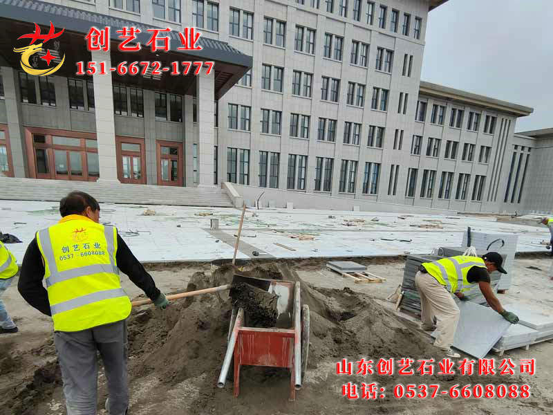  路沿石施工隊伍